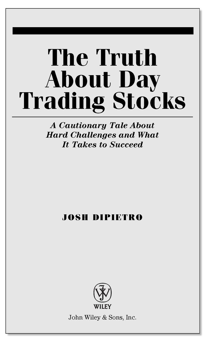 the truth about day trading stocks ebook