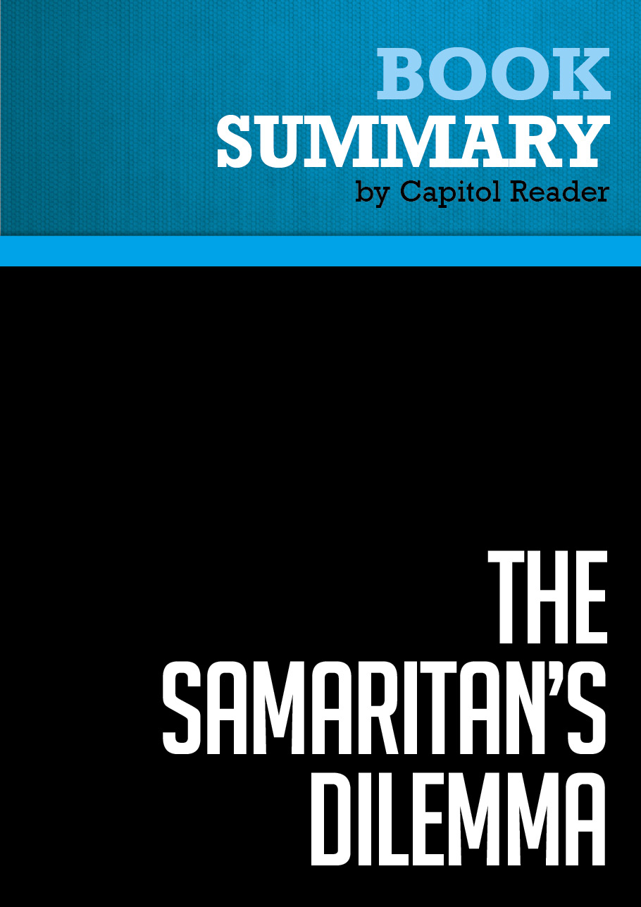 The Samaritan’s Dilemma