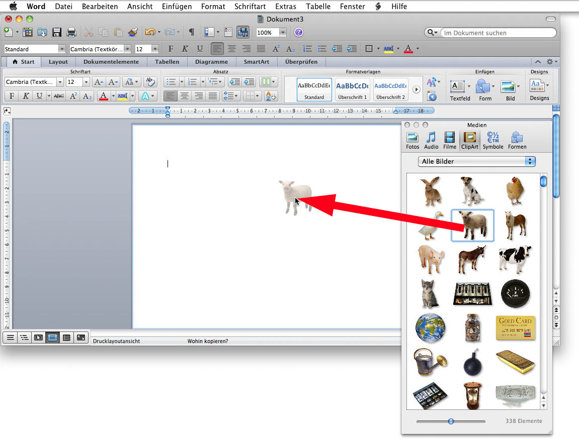 clipart bei word 2010 - photo #38
