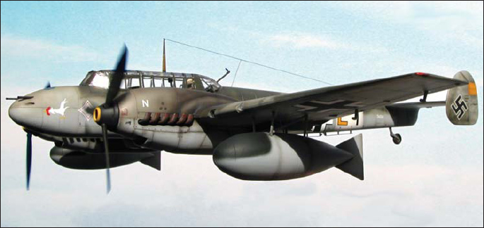 Modelling the Messerschmitt Bf 110