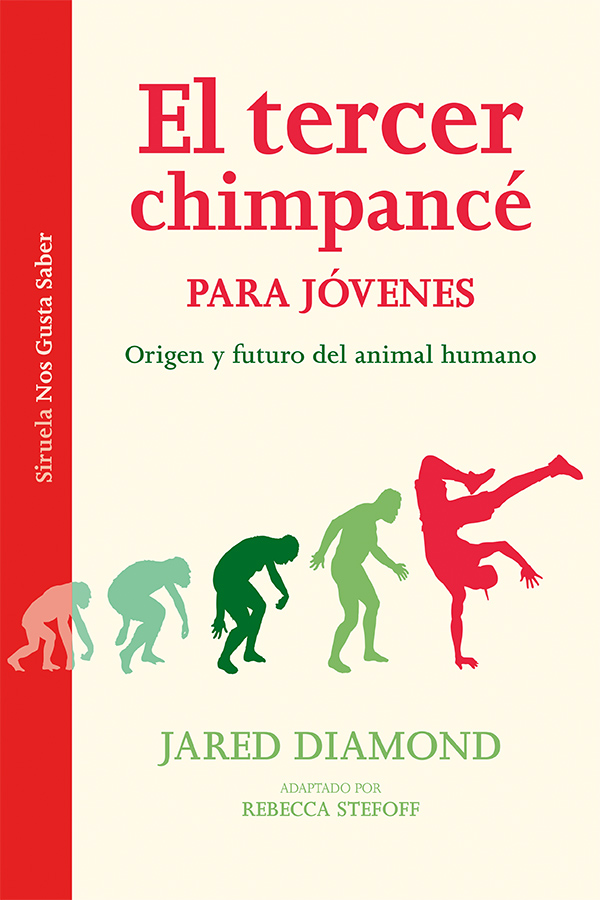 Portada: El tercer chimpancé para jóvenes. Jared Diamond