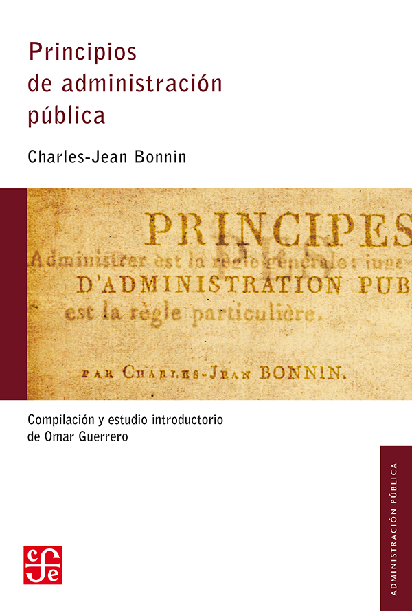 portada Principios de administración pública