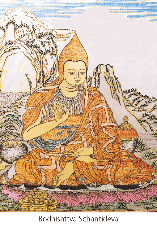 Bodhisattva Schantideva