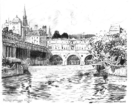 Image unavailable: The Pulteney Bridge, Bath.
