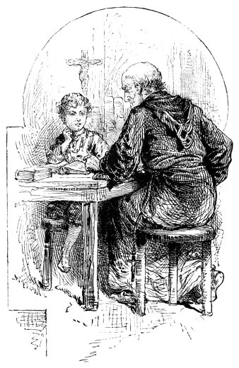 “He often read the priest’s books”