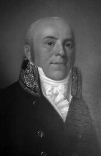 Ludwig Aloys Pfister, Stadtdirektor von Heidelberg (Porträt von Gotthelf Leberecht Gläser)