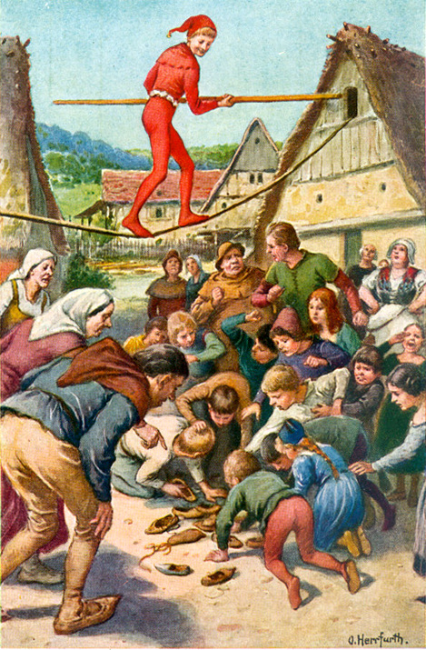 Wie Eulenspiegel auf dem Seil tanzt Wie Eulenspiegel auf dem Seil tanzt