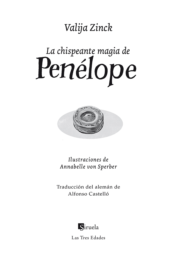 Portadilla: La chispeante magia de Penélope. Vaklija Zink