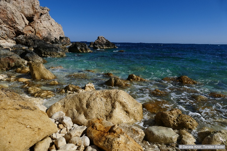Nördlich der Imġiebah Bay
