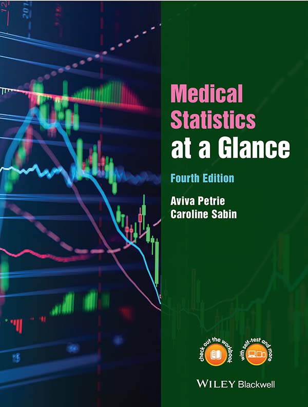 Cover: Medical Statistics: at a Glance, Fourth Edition by Aviva Petrie