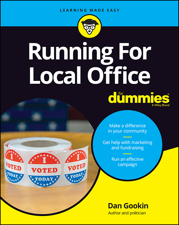 Cover: Running For Local Office For Dummies, 1st Edition by Dan Gookin