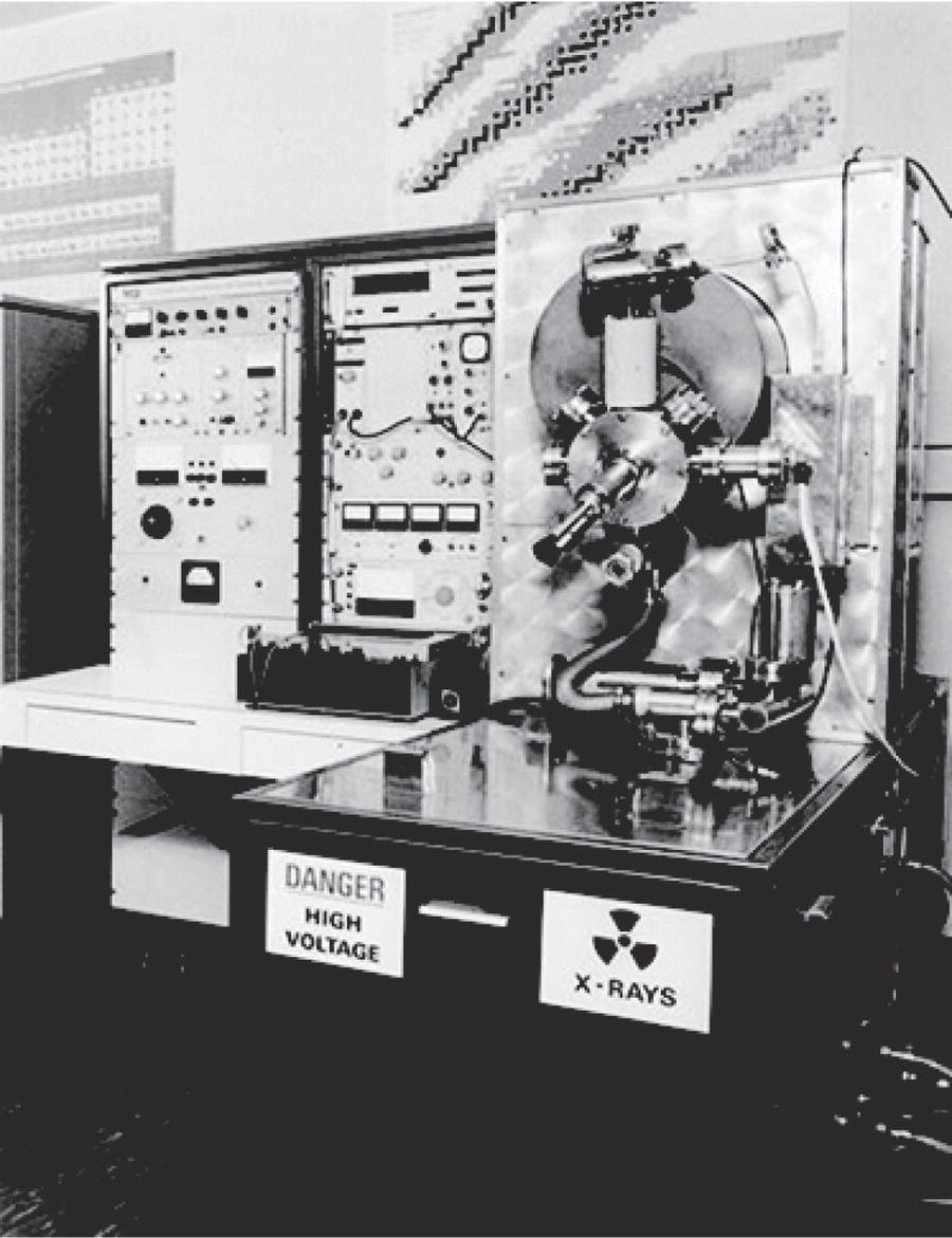 Photo of the first commercial XPS system.