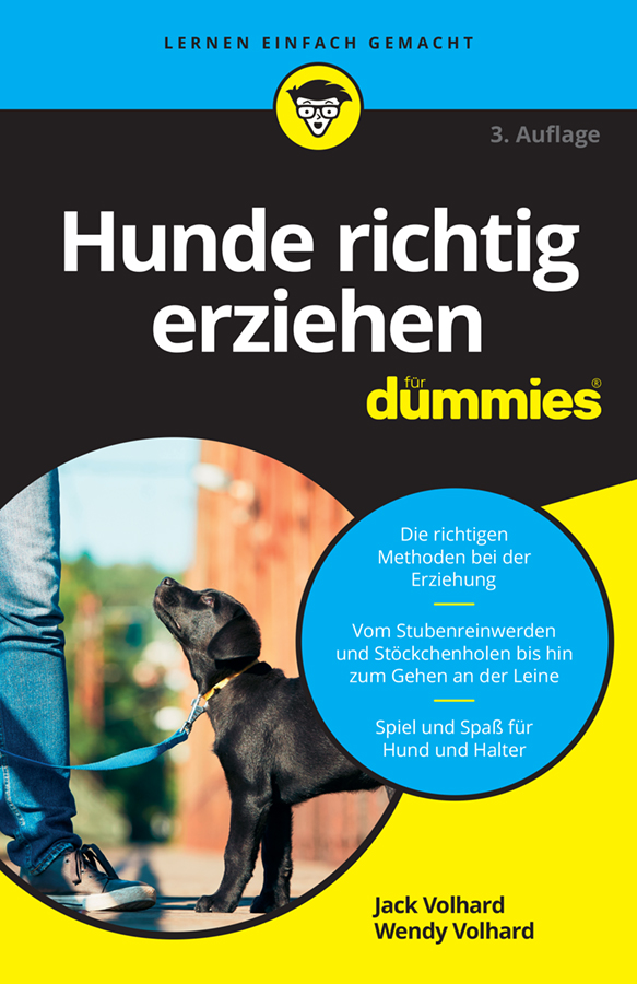 Cover: Hundeerziehung für Dummies, 3. Auflage by Jack Volhard, Wendy Volhard