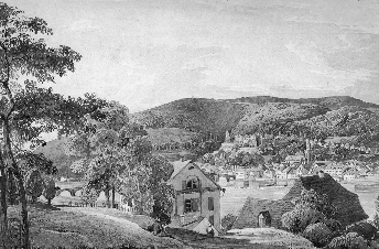 J. Ruf, Heidelberg im 19. Jhdt.