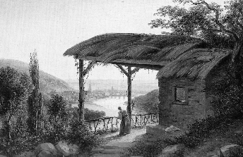 C.Ph. Koester, Blick auf Heidelberg