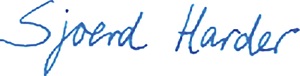 Author's signature