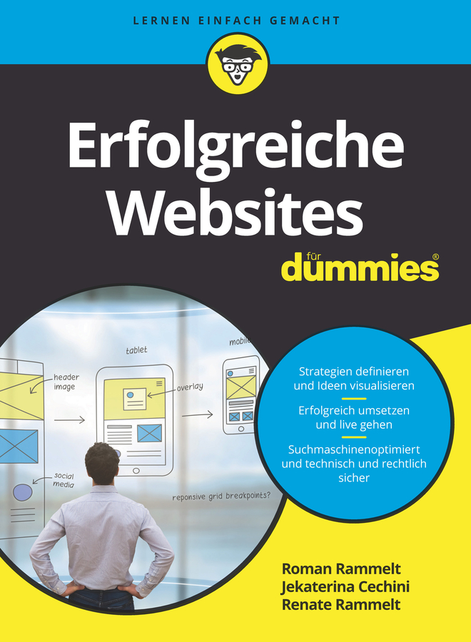 Cover: Erfolgreiche Websites fur Dummies by Roman Rammelt, Jekaterina Cechini, Renate Rammelt