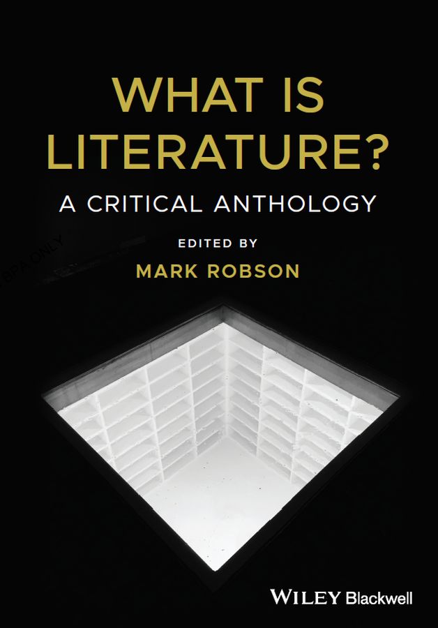 Cover: What is Literature? Edited by Mark Robson