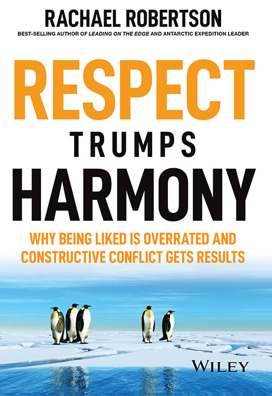 Cover: Respect Trumps Harmony, Rachael Robertson