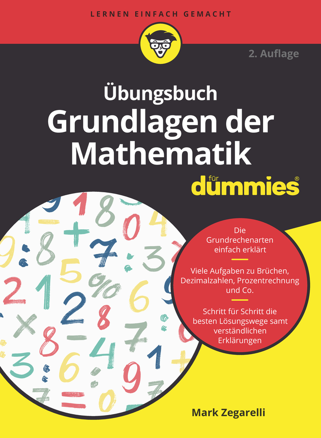 Cover: Übungsbuch Grundlagen der Mathematik für Dummies, 2. Auflage by Mark Zegarelli