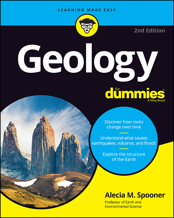 Cover: Geology For Dummies 2nd Edition by Alecia M. Spooner