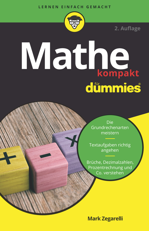 Cover: Mathe kompakt für Dummies, 2. Auflage by Mark Zegarelli