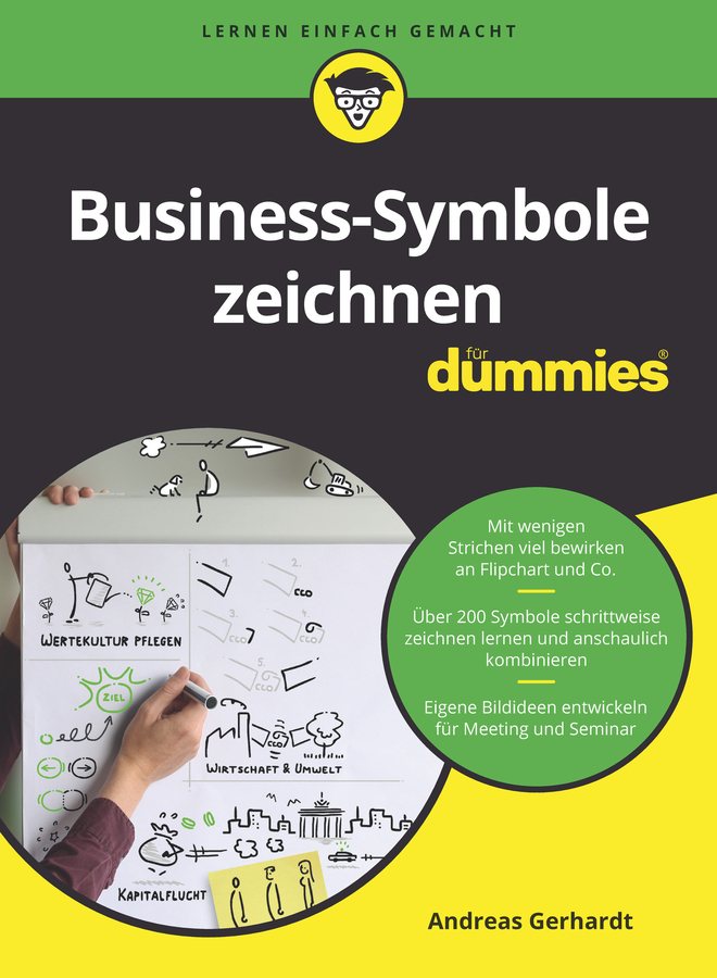 Cover: Business-Symbole zeichnen für Dummies by Andreas Gerhardt