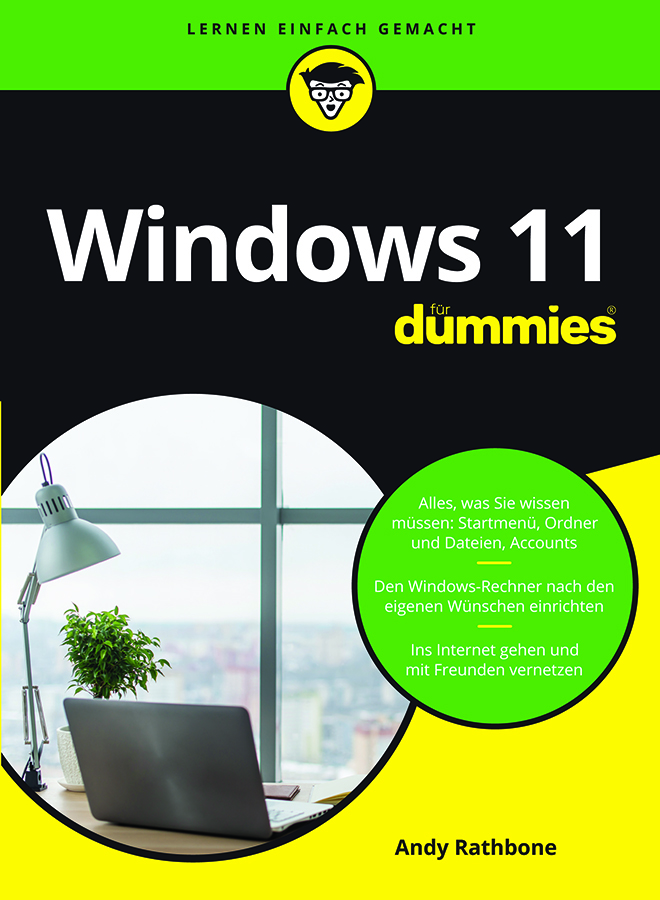 Cover: Windows 11 für Dummies by Andy Rathbone
