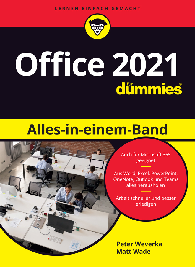 Cover: Office 2021 Alles-in-einem-Band für Dummies by Peter Weverka, Matt Wade